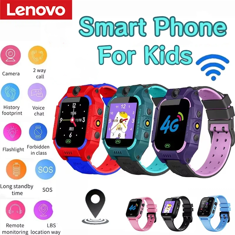 Smartwatch Watches For 12 Year Old Boy - Jam Tangan Pintar Anak Lenovo Tahan