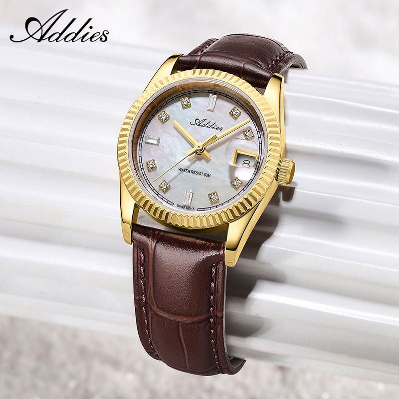 Waterproof Diving Watch - Addies 585 Jam Tangan Wanita Kuarsa