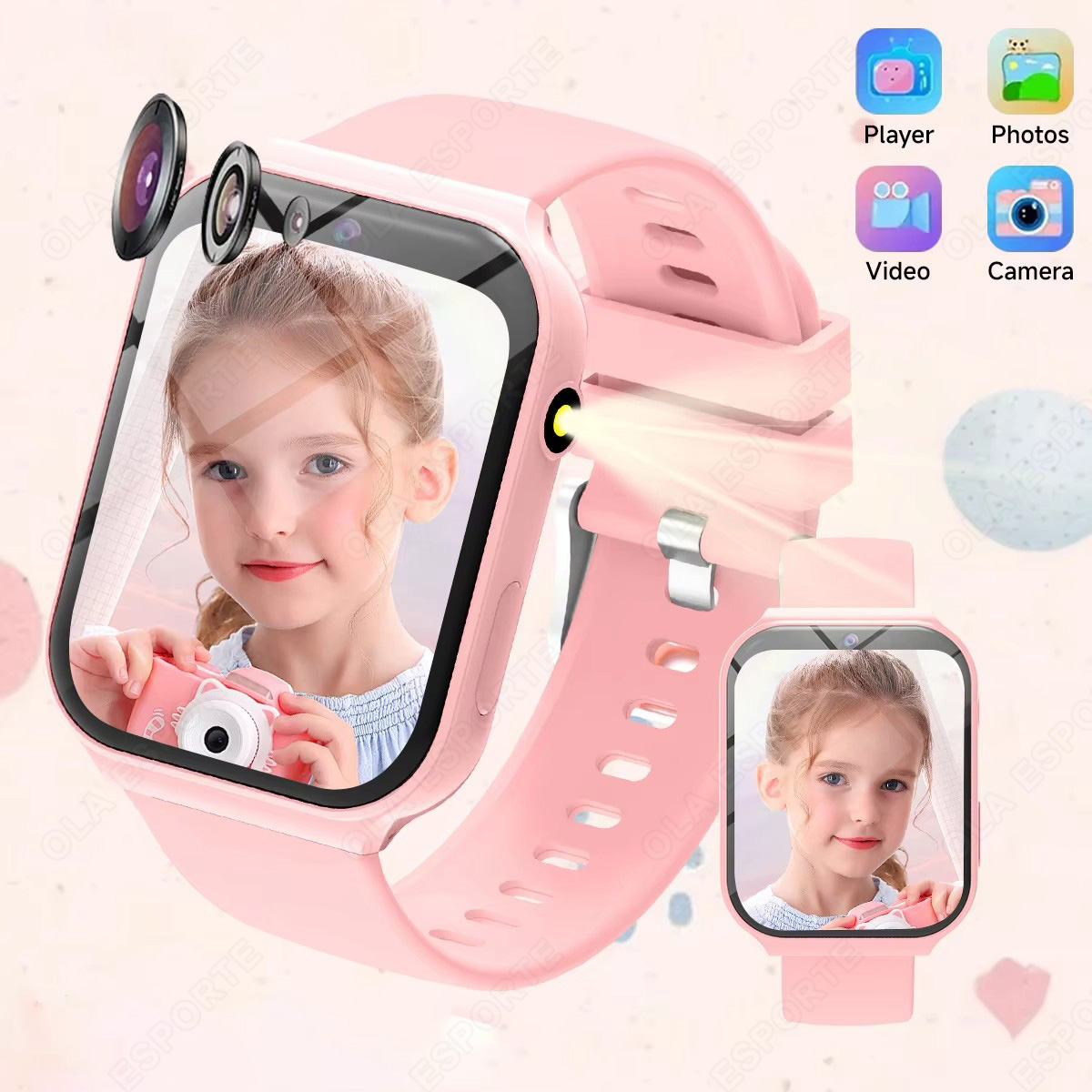 Smartwatch Watches Birthday Gift For Boys - Jam Tangan Pintar Baru Untuk Anak-Anak