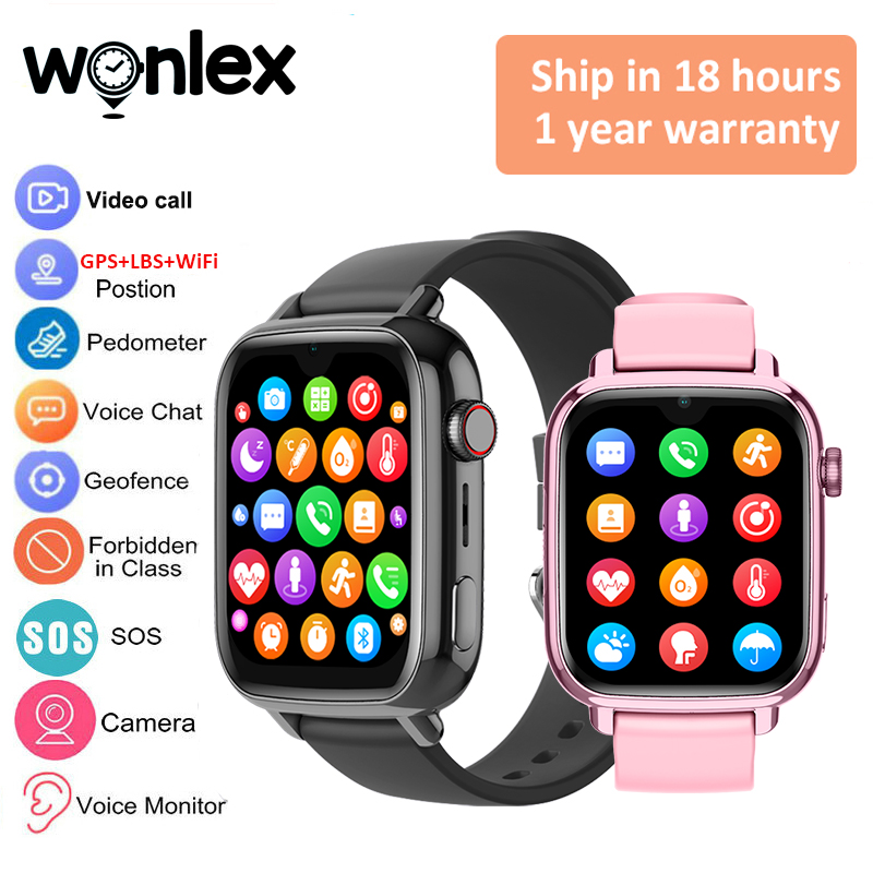 Smartwatch Digital Watches For Kids - Wonlex KT34 Jam Tangan Pintar Anak