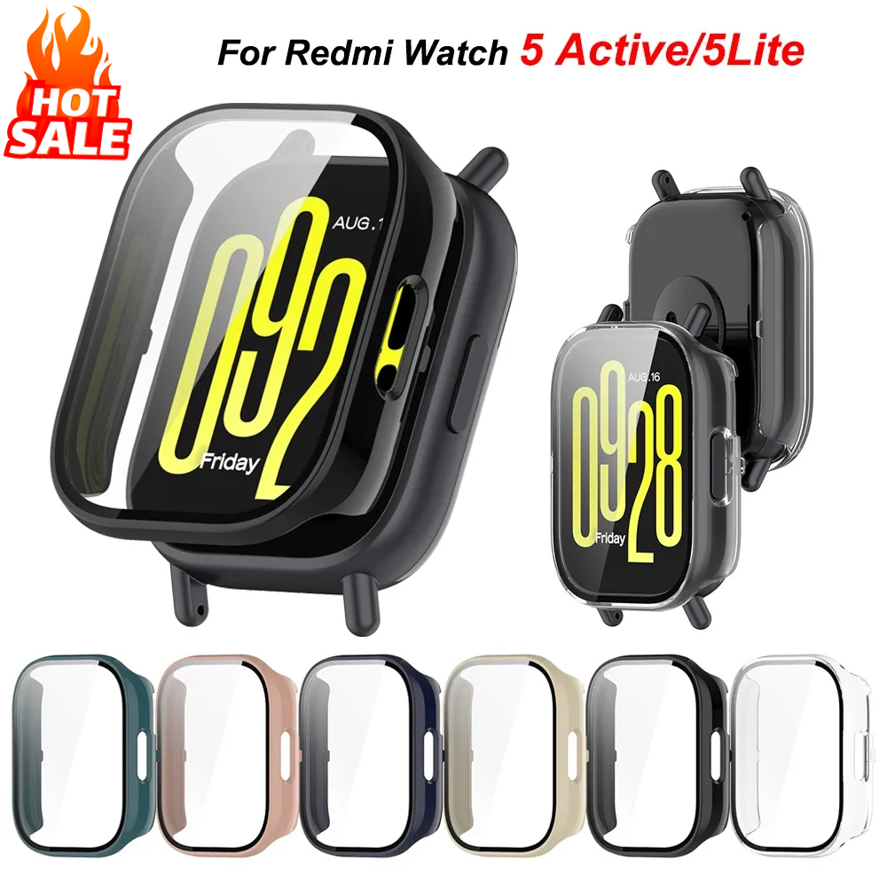 Watch Redmi - Kaca Antigores + Casing untuk Xiaomi