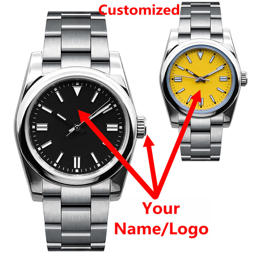 Waterproof Diving Watch - Jam Tangan Pria Logo Kustom Safir