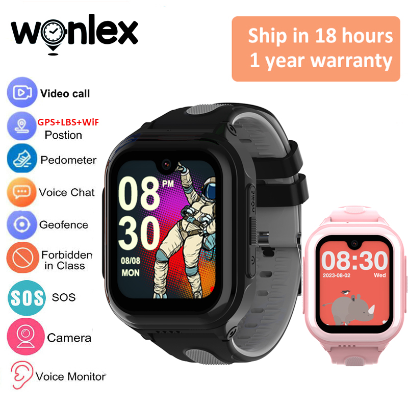 Smartwatch Watch Whatsapp - Jam Tangan Pintar Anak Wonlex 4G