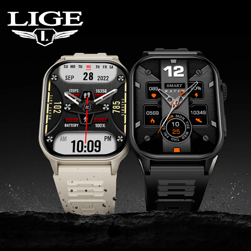 Smartwatch Latest Watches For Men - LIGE Jam Tangan Pintar untuk Pria