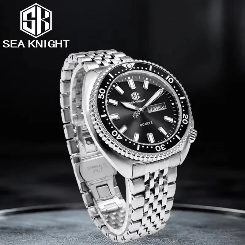SEA KNIGHT Jam Tangan Quartz B - Smartwatch Luxury Watches For Men ulasan dan harga