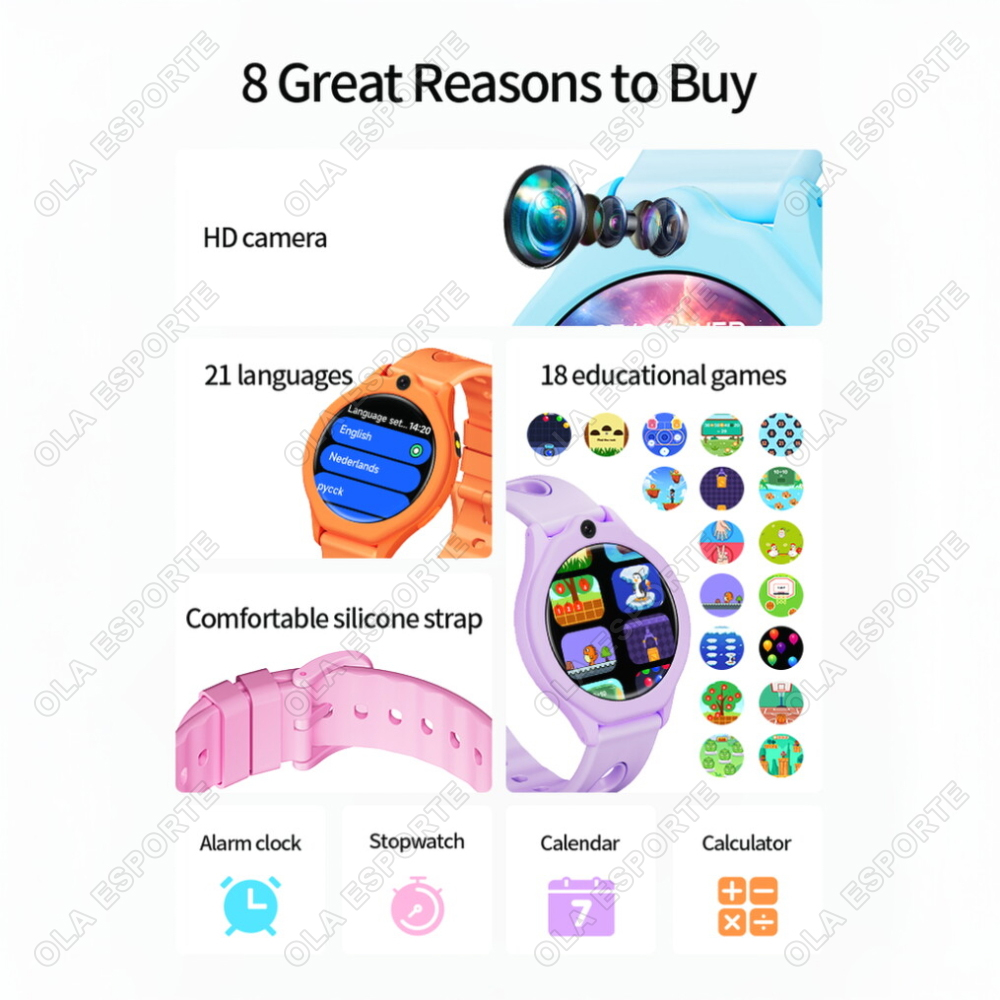 Jam Tangan Pintar Kamera Untuk - Smartwatch Watches Gift For Boys On Birthday ulasan dan harga