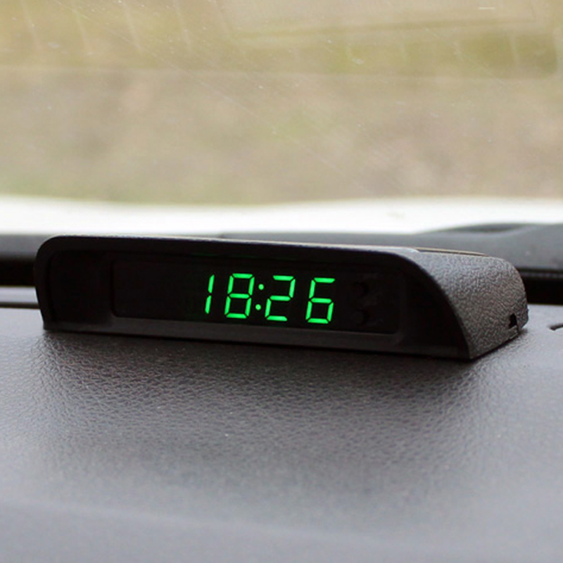 Jam Mobil Surya Termometer Tam - Solar Powered Watch ulasan dan harga