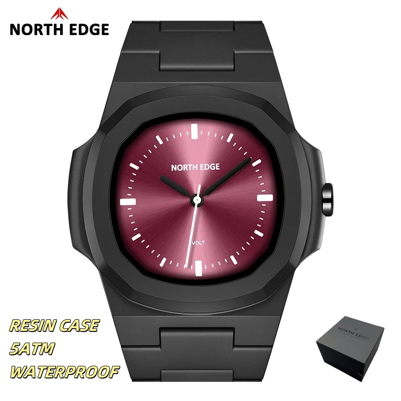 NORTH EDGE Jam Tangan untuk Pr - Waterproof Diving Watch ulasan dan harga