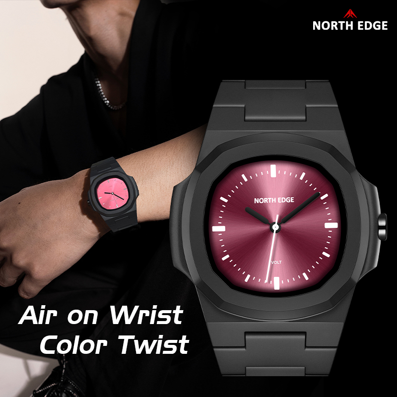 NORTH EDGE Jam Tangan untuk Pr - Waterproof Diving Watch ulasan dan harga