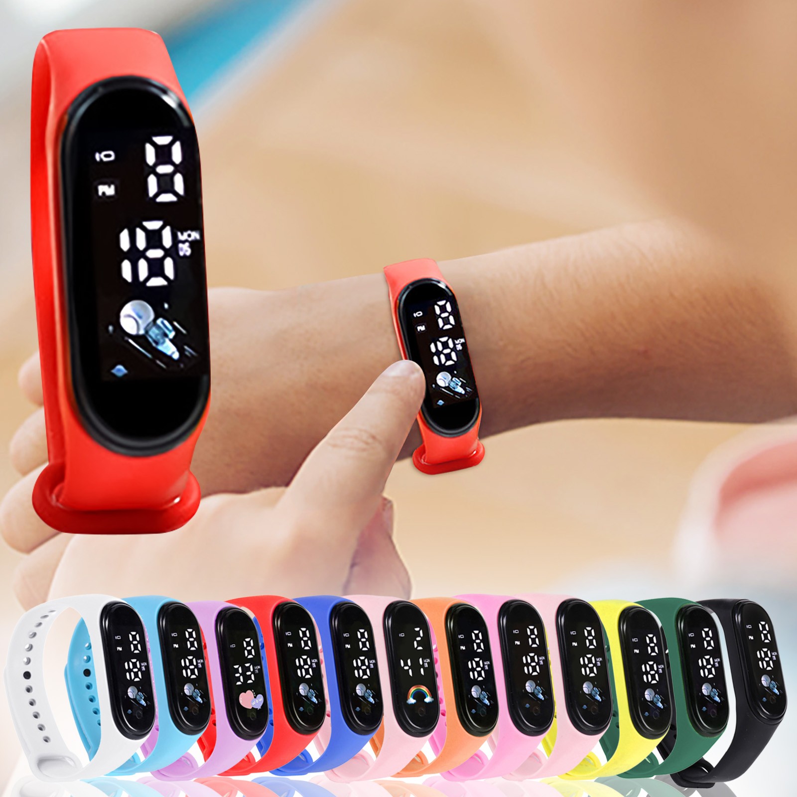 Jam Tangan Pintar Kawaii untuk - Smartwatch Watches Kids ulasan dan harga