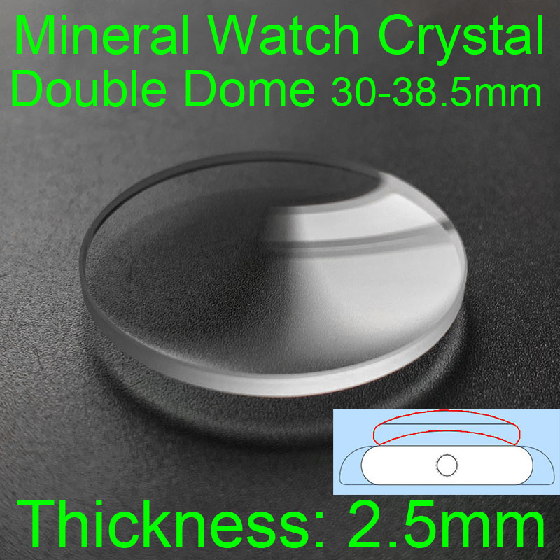 Double Dome jam tangan Mineral - Watch Crystal Replacement ulasan dan harga