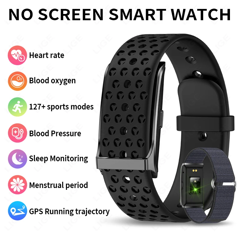 LIGE jam tangan pintar kesehat - Smartwatch Latest Watches For Men ulasan dan harga