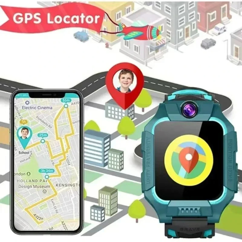 Jam Tangan Pintar Anak Lenovo  - Smartwatch Digital Watches For Kids ulasan dan harga