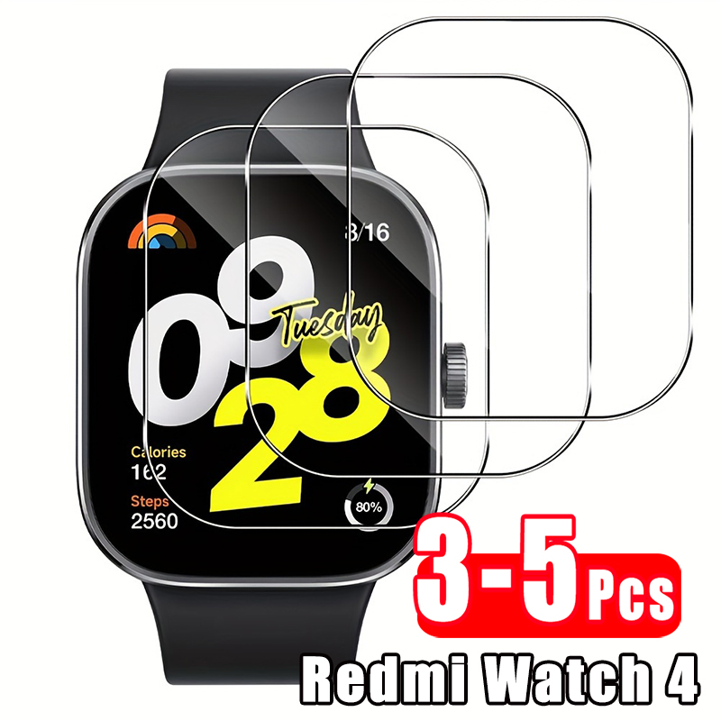 3-5 Buah Kaca Tempered Premium - Watch Redmi ulasan dan harga