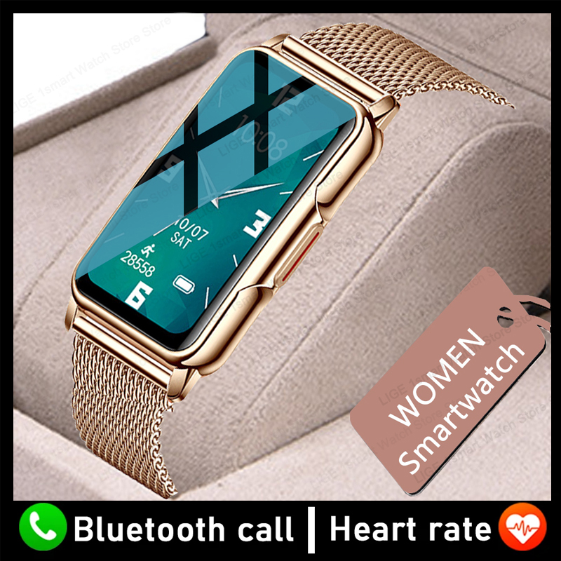 LIGE jam tangan pintar monitor - Smartwatch Watches Brands For Women ulasan dan harga