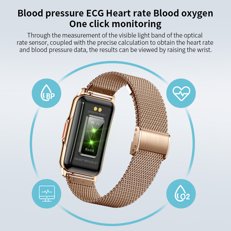 LIGE jam tangan pintar monitor - Smartwatch Watches Brands For Women ulasan dan harga