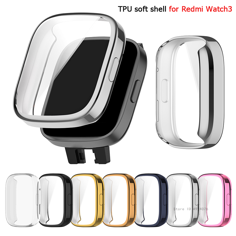 Casing silikon lembut TPU kaca - Smartwatch Redmi Watches ulasan dan harga