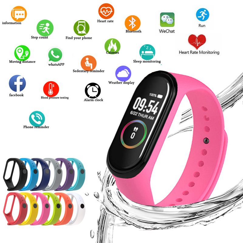 M4 Jam Tangan Pintar Gelang Ol - Smartwatch Watches Brands For Women ulasan dan harga