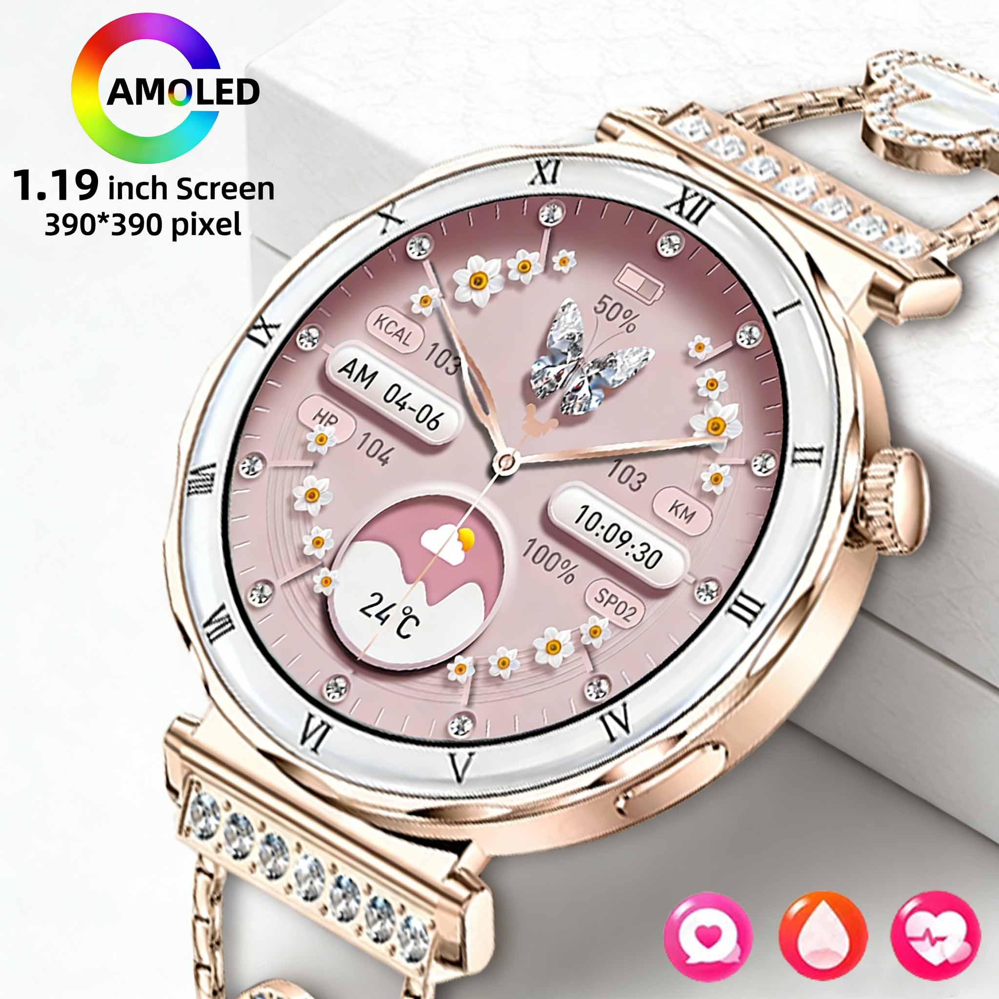 LIGE Jam Tangan Pintar Wanita  - Smartwatch Latest Watches For Men ulasan dan harga