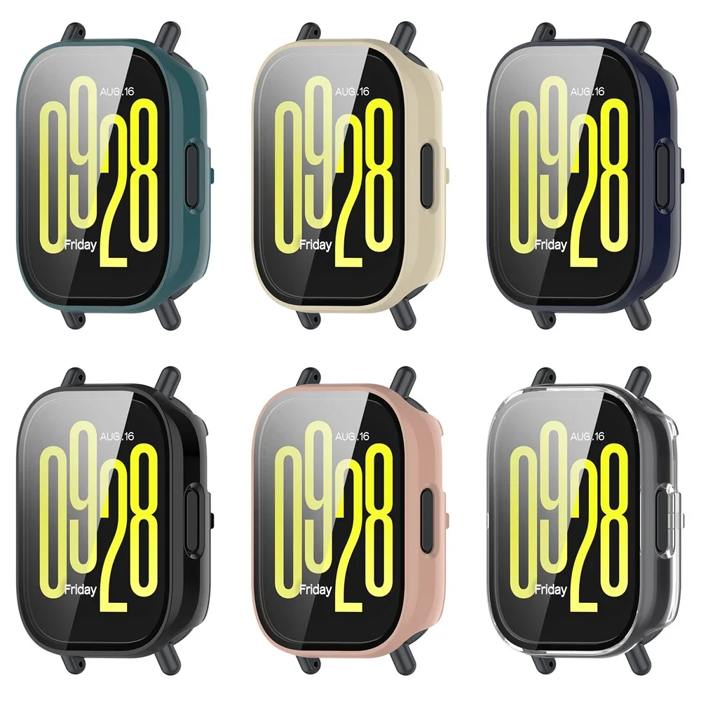 Kaca Antigores + Casing PC unt - Watch Redmi ulasan dan harga