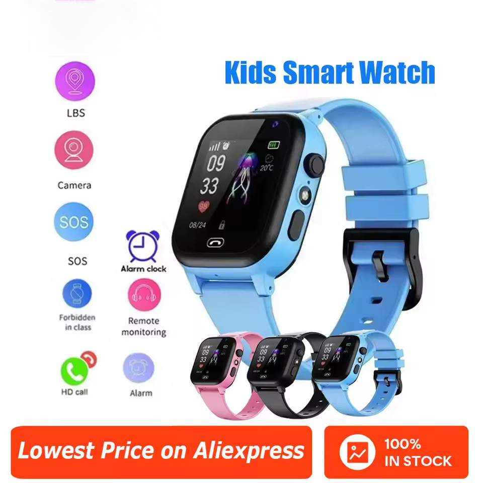 Jam Tangan Pintar Anak SOS LBS - Smartwatch Watches For 12 Year Old Boy ulasan dan harga