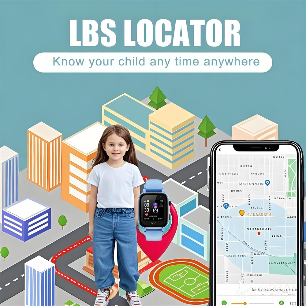 Jam Tangan Pintar Anak Pelacak - Smartwatch Watches Birthday Gift For Boys ulasan dan harga