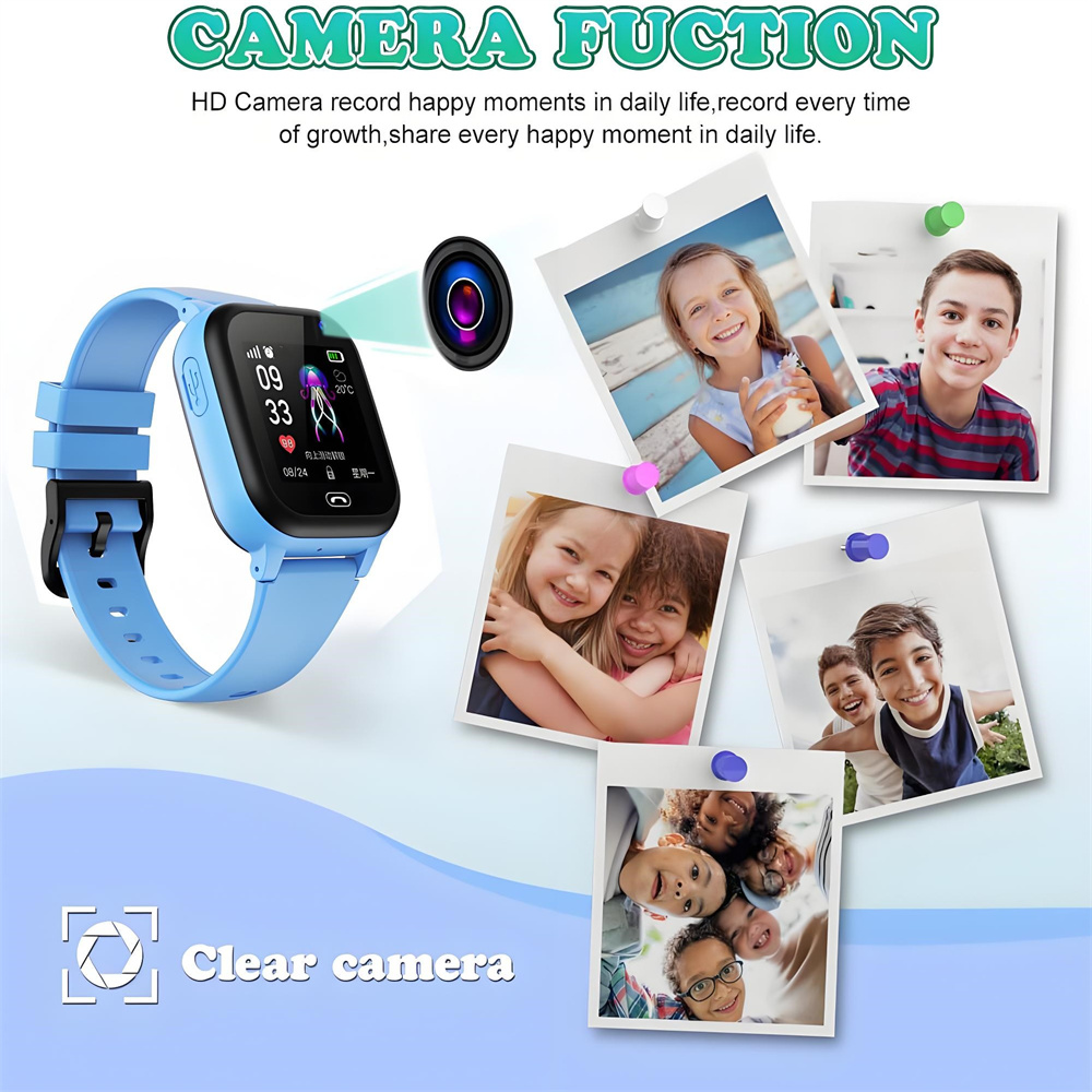 Jam Tangan Pintar Anak Pelacak - Smartwatch Watches Birthday Gift For Boys ulasan dan harga