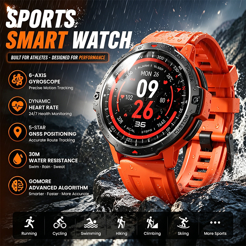 Jam Tangan Olahraga Pintar Pem - Smartwatch Timex Watches For Men ulasan dan harga
