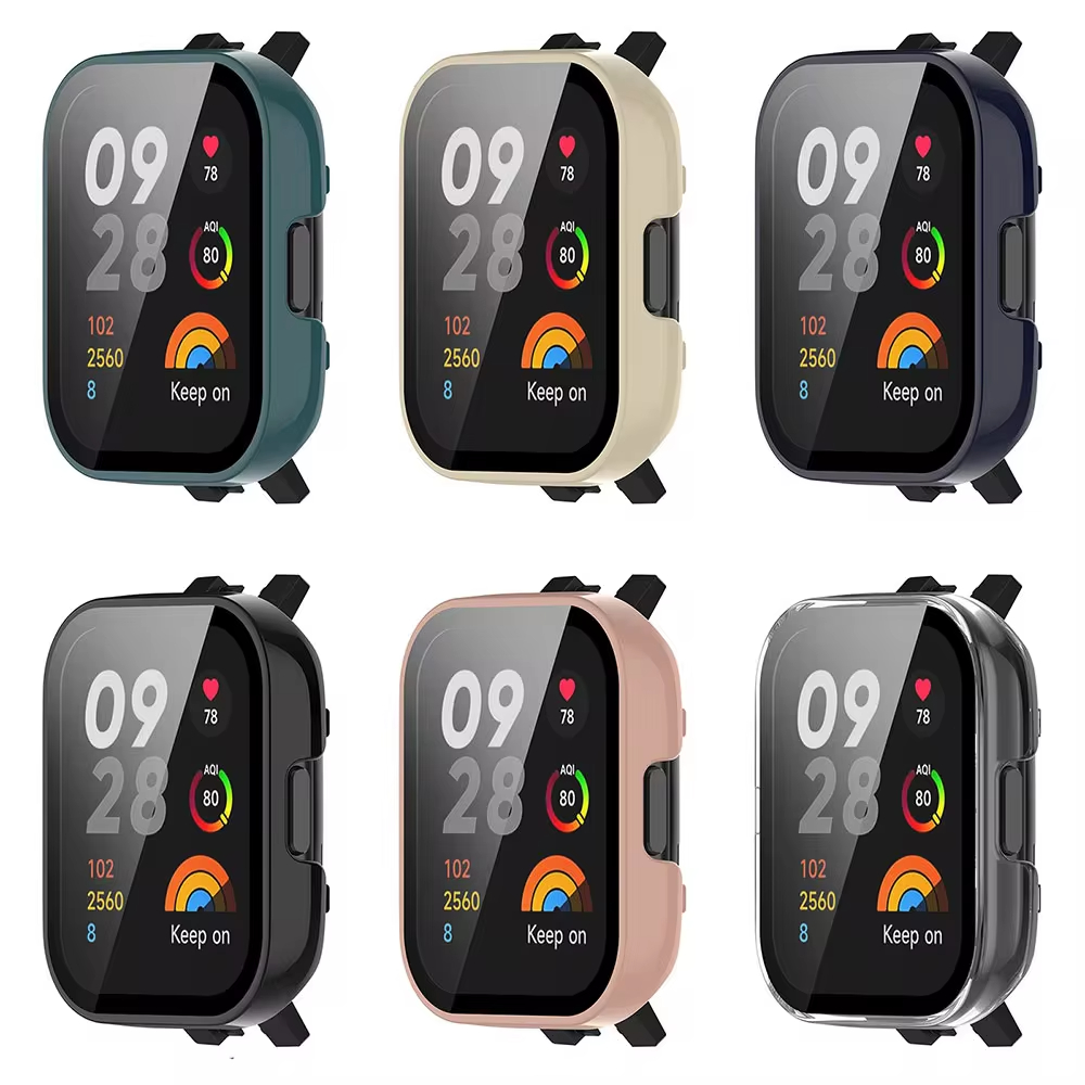 Casing pelindung + kaca Temper - Watch Redmi ulasan dan harga