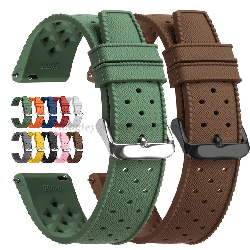 Tali jam tangan silikon tropis - Seiko Watches Smartwatch ulasan dan harga