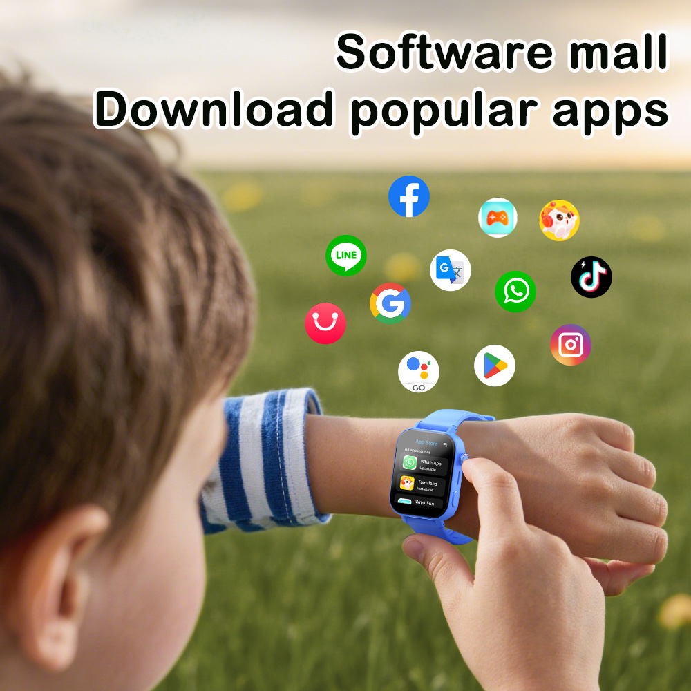 Wonlex KT36 4G Smart Watch Ana - Smartwatch Digital Watches For Kids ulasan dan harga