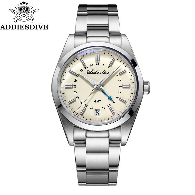 ADDIESDIVE Jam Tangan GMT Mewa - Waterproof Diving Watch ulasan dan harga