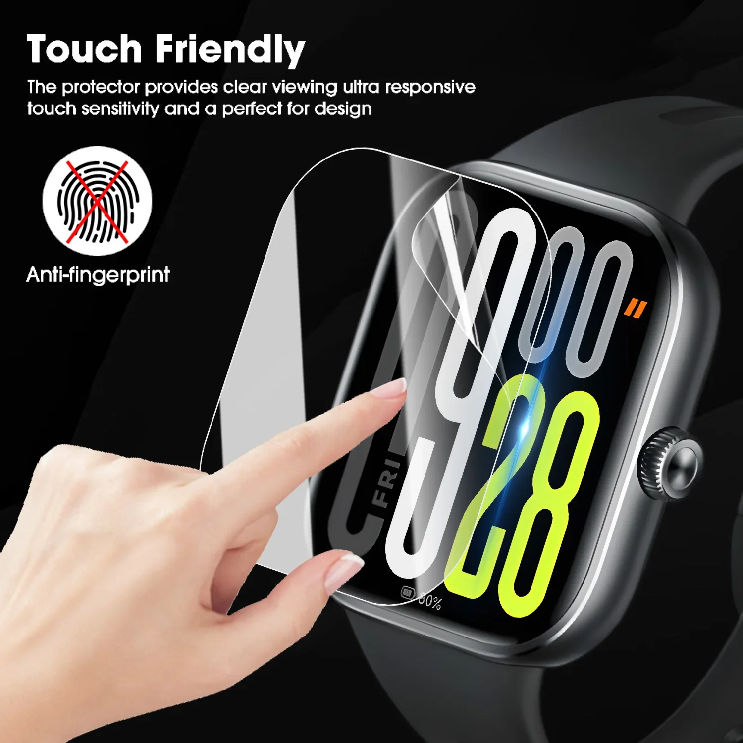 1-5 Buah Film Pelindung Hidrog - Watch Redmi ulasan dan harga