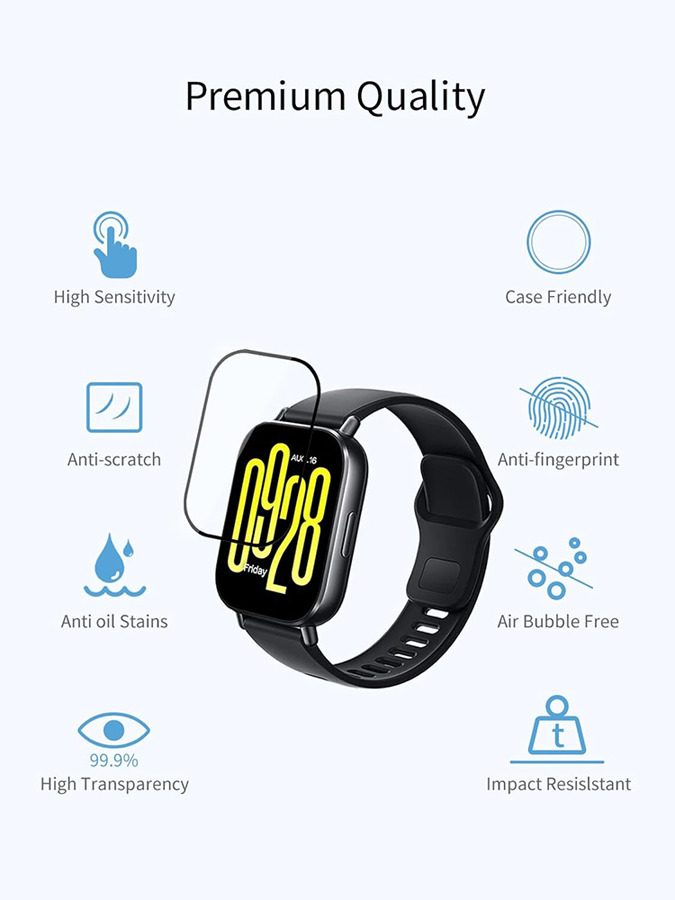 Pelindung Layar untuk Redmi Wa - Watch Redmi ulasan dan harga