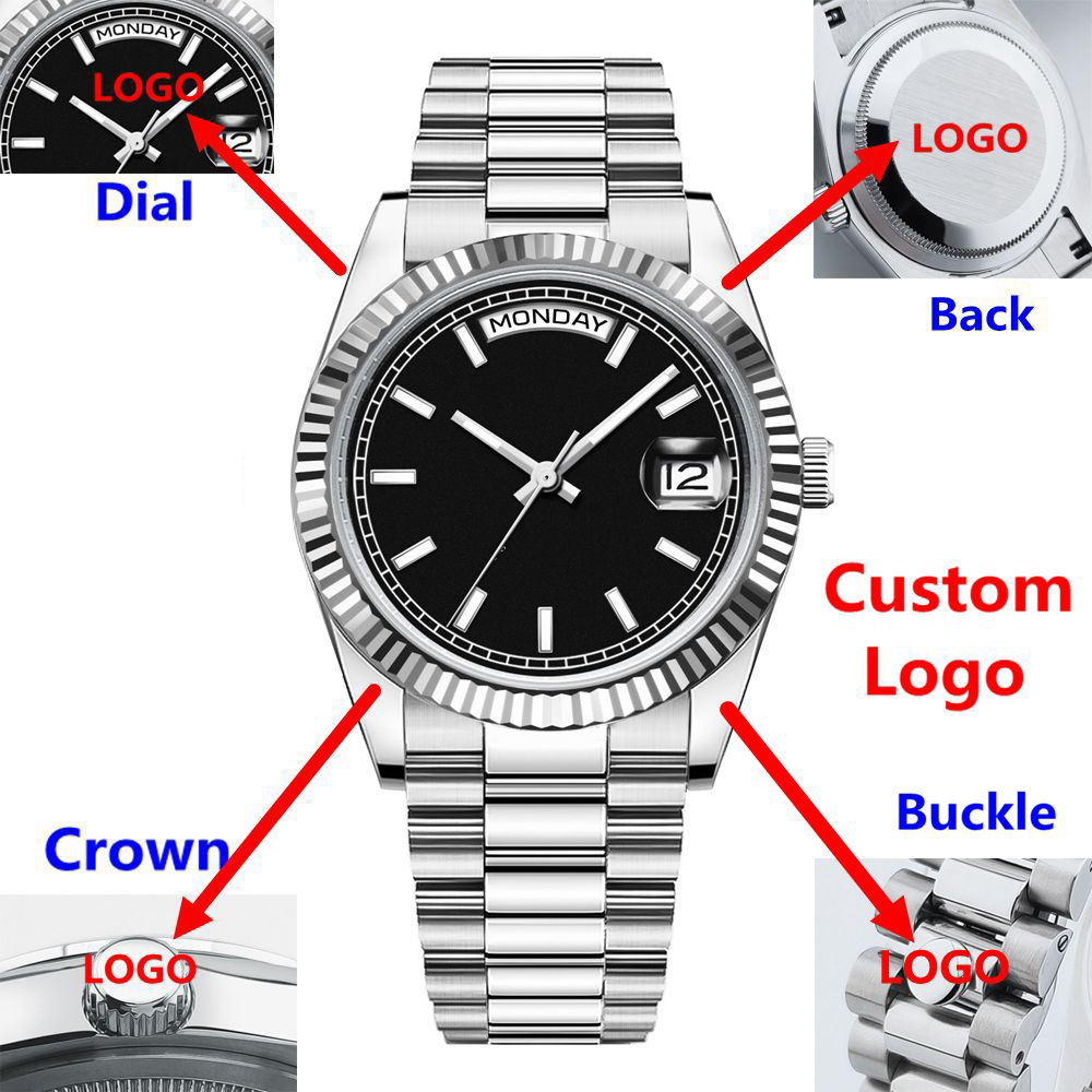 Jam Tangan Pria Logo Kustom Me - Waterproof Diving Watch ulasan dan harga
