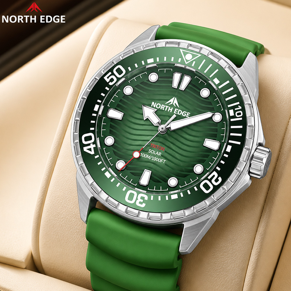 NORTH EDGE TRITON Jam Tangan S - Solar Powered Watch ulasan dan harga