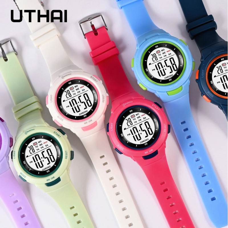 Utthai jam tangan anak jam tan - Smartwatch Watches Kids ulasan dan harga